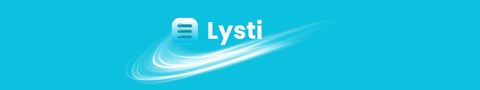 Lysti banner