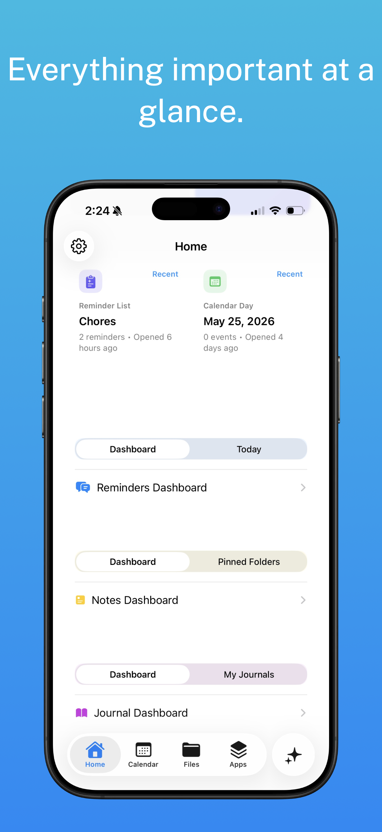 Saphire iOS screenshot 2