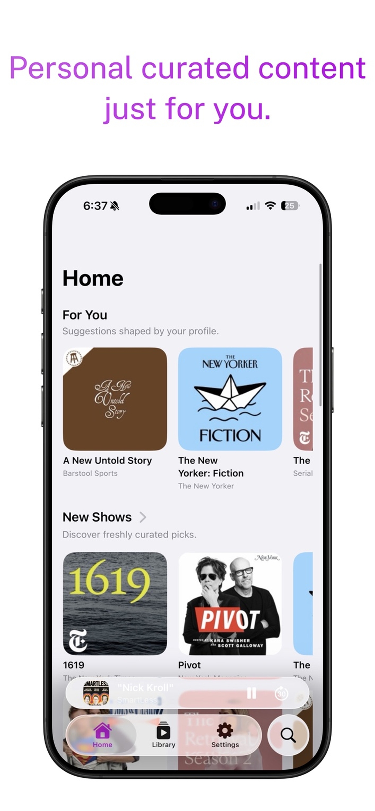 PodScout screenshot 1
